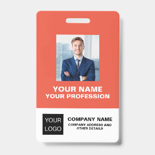 Office-ID-Karte des benutzerdefinierten Berufliche Ausweis