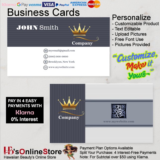 Office Modern Business Trendy Logo Grau Weiß Visitenkarte (Office Modern Business Trendy Logo Grey White Business Card 7.)