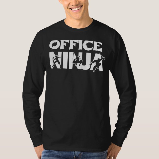 Office Ninja Co Worker T-Shirt (Vorderseite)