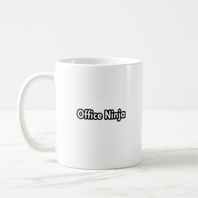 Office Ninja lustige Geschenke von Verwaltungsassi Kaffeetasse (Links)