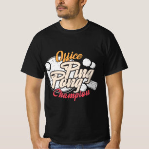 Office Ping Pong Champion T-Shirt