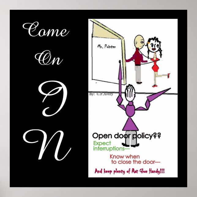 Office Poster/Wall Art Poster (Vorne)