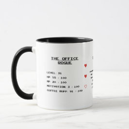 Office-RPG-Tasse – Der Büro-Schurke Tasse