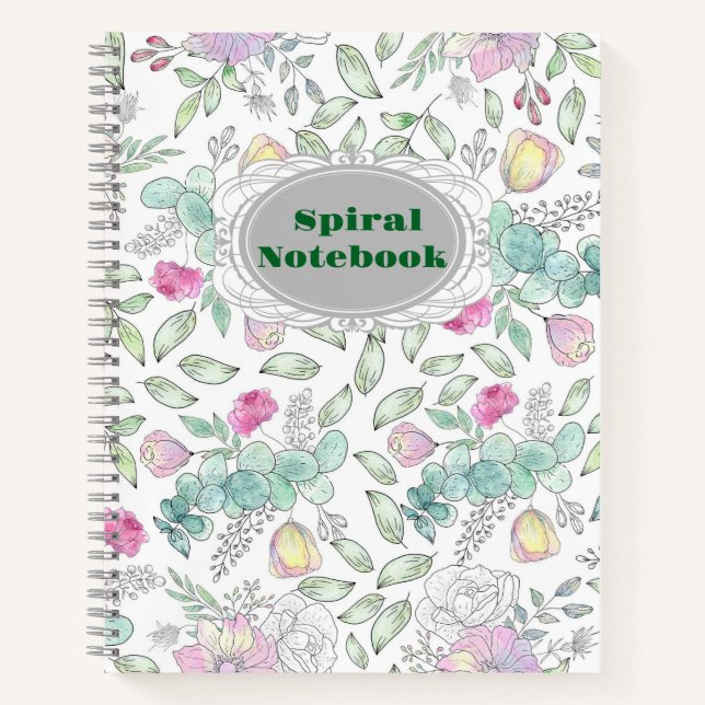 Office & School Essentials Spiral Notebook Notizbuch (Vorderseite)
