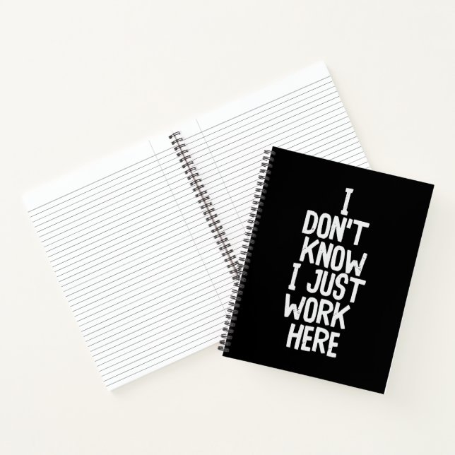 Office Zitat Funny Notizbuch (Innenseite)