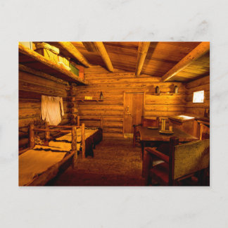 Officers Quarters Fort Clatsop - Lewis und Clark Postkarte