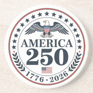 Official America 250th Anniversary Commemorative Getränkeuntersetzer