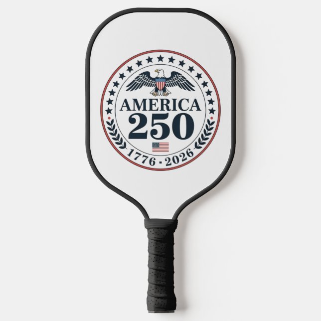 Official America 250th Anniversary Commemorative Pickleball Schläger (Vorderseite)