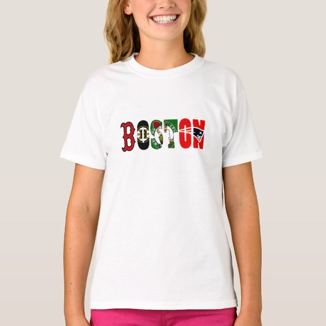 Official Boston Sport Teams T-Shirt (Vorderseite)