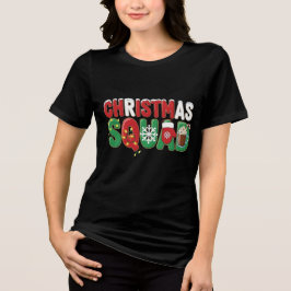 Official Christmas Squad Member | Funny Festive Ty Tri-Blend Shirt