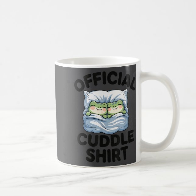 Official Cuddle Frogs Cozy Gift Kaffeetasse (Rechts)