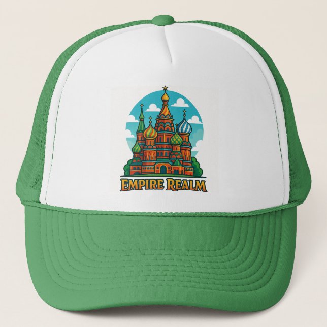 Official Empire Palace Janitorial Uniform Hat Truckerkappe (Vorderseite)