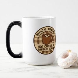 Official Member: Hot Cocoa & Therapy Squad Verwandlungstasse
