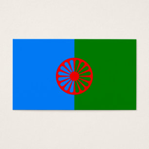 Official Romany gypsy flag