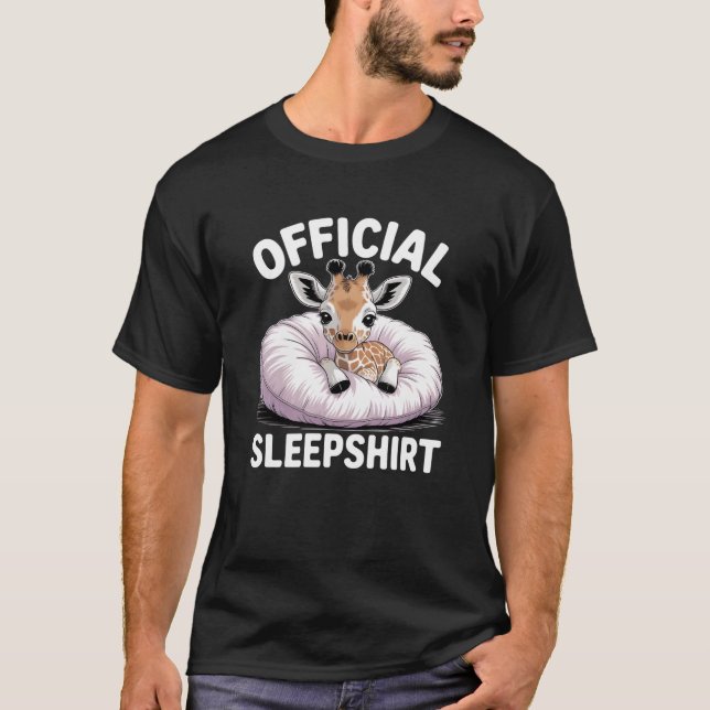 Official Sleepshirt Giraffe T-Shirt (Vorderseite)