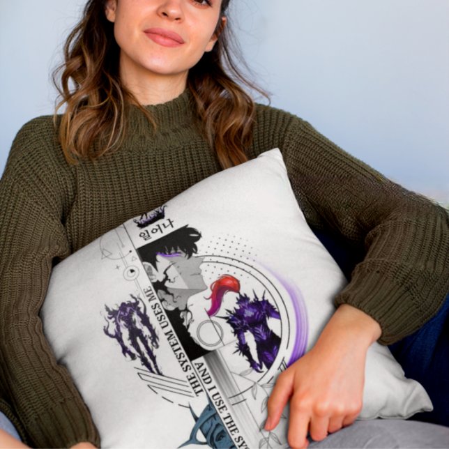 Official Solo Leveling Anime Pillow 6-Pack Set | S Kissen (Von Creator hochgeladen)