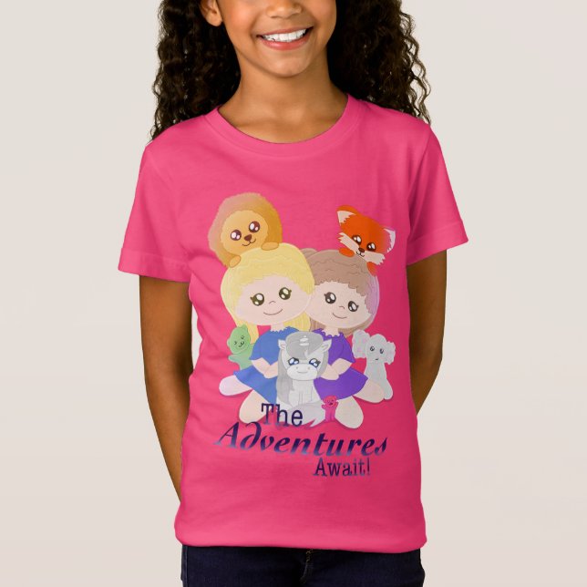 Official "The Adventures Await" T-Shirt (Vorderseite)
