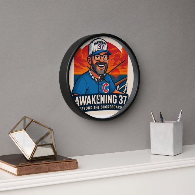 Official Timekeeper of Rage Quits & Clutch Hits Uhr (Büro)