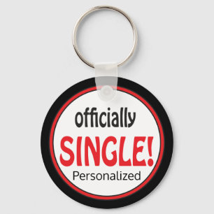 Officially Single   Divorced Keychain Schlüsselanhänger