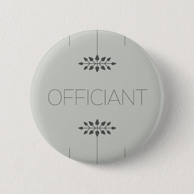 Officiant Button (Vorderseite)