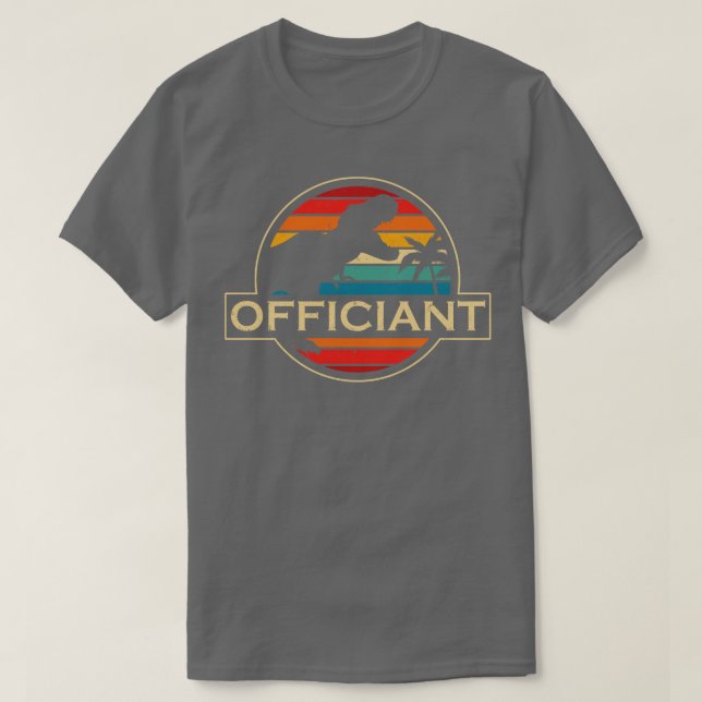 Officiant Dinosaur T-Shirt (Design vorne)