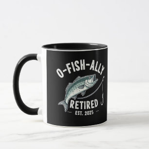Offishally Ruhestand 2025 Fisher Vater Ruhestand Tasse