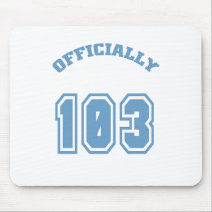 Offiziell 103 mousepad