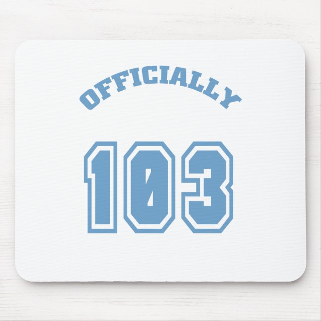 Offiziell 103 mousepad (Vorne)