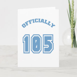 Offiziell 105 karte