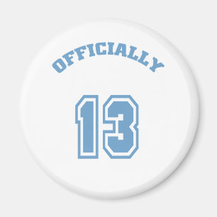 Offiziell 13 magnet