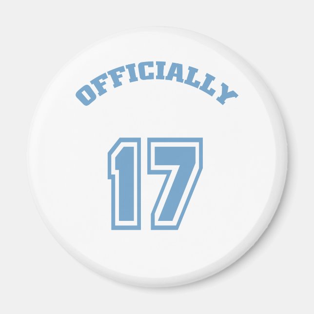 Offiziell 17 magnet (Vorne)
