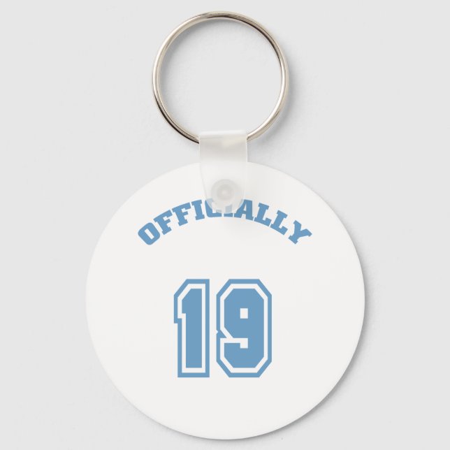 Offiziell 19 schlüsselanhänger (Vorderseite)