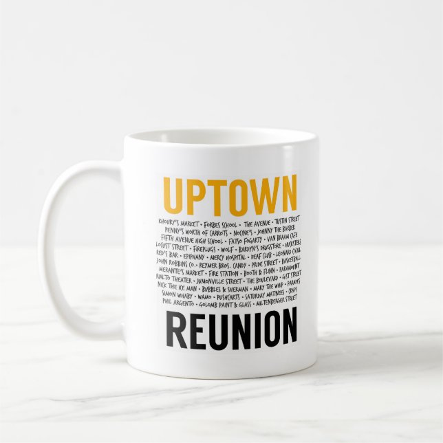 Offiziell 2019 Uptown Wiedersehen Coffee Tasse (Links)