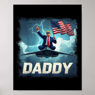 Offiziell 2025 Trump Daddy  Poster