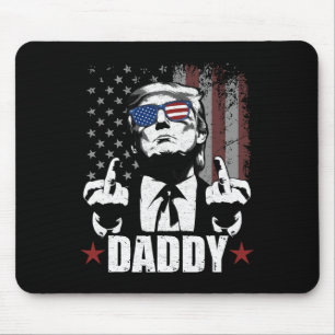 Offiziell 2025 Trump Daddyoffizieller Trump Daddy  Mousepad