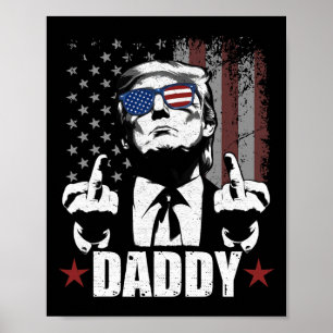 Offiziell 2025 Trump Daddyoffizieller Trump Daddy  Poster