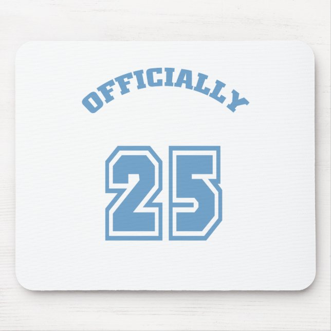 Offiziell 25 mousepad (Vorne)