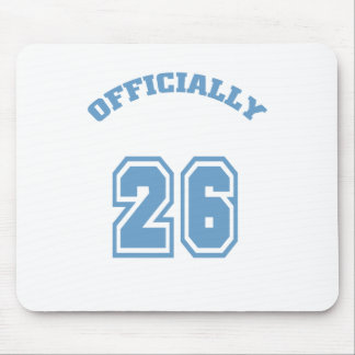 Offiziell 26 mousepad