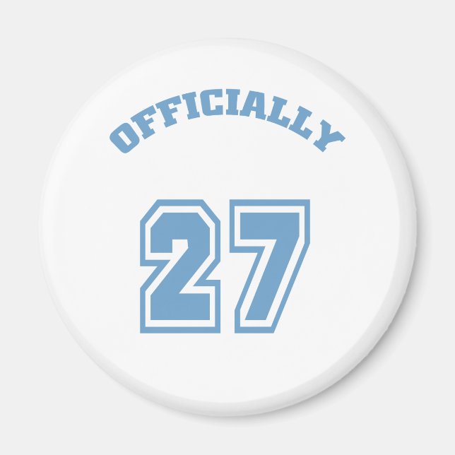 Offiziell 27 magnet (Vorne)