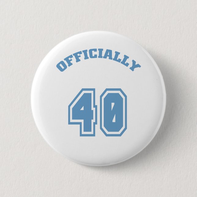 Offiziell 40 button (Vorderseite)