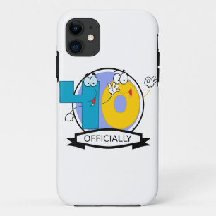 Offiziell 40 Geburtstagsbanner Case-Mate iPhone Hülle