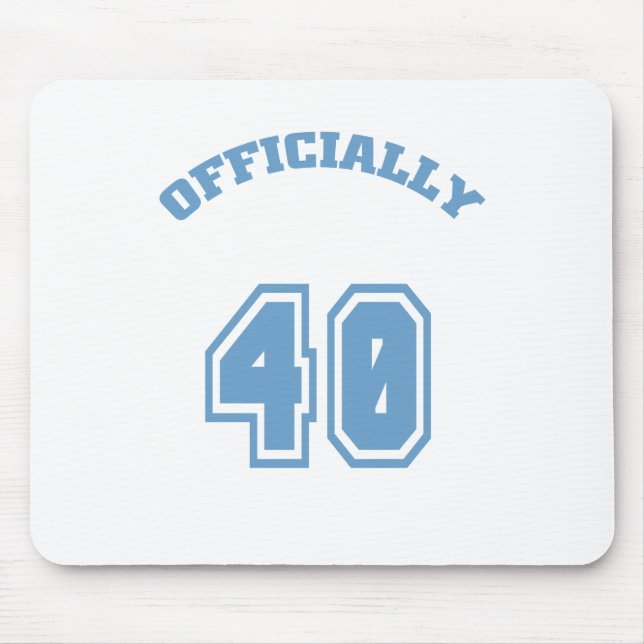 Offiziell 40 mousepad (Vorne)