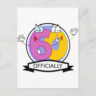 Offiziell 60 Geburtstagsbanner Postkarte
