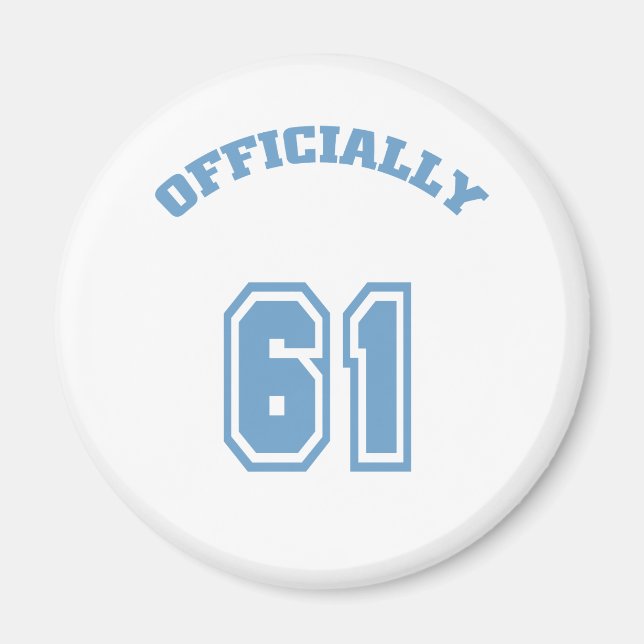 Offiziell 61 magnet (Vorne)