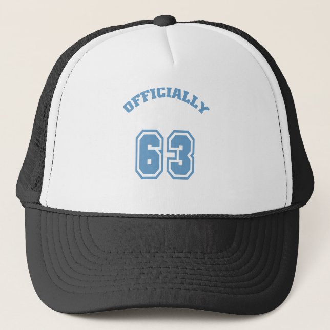 Offiziell 63 truckerkappe (Vorderseite)