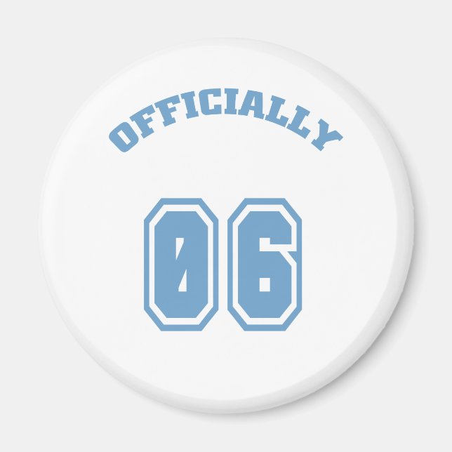 Offiziell 6 magnet (Vorne)