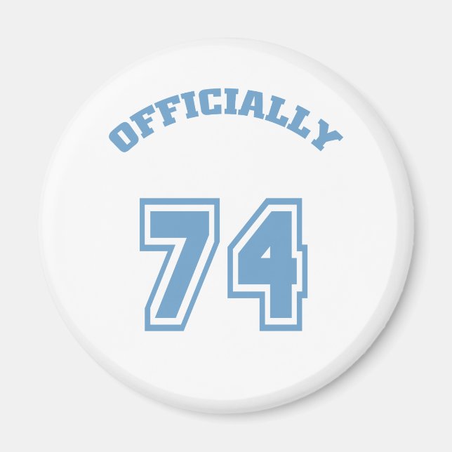 Offiziell 74 magnet (Vorne)