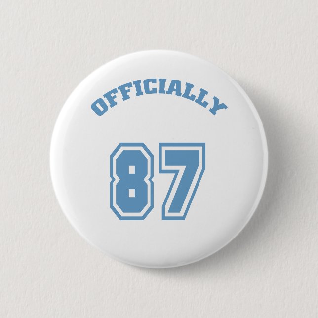 Offiziell 87 button (Vorderseite)
