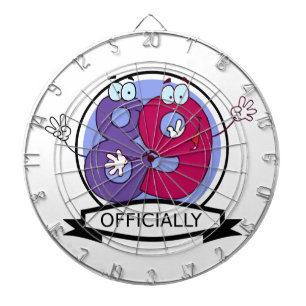 Offiziell 89 Geburtstagsbanner Dartscheibe