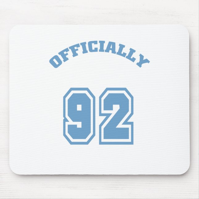 Offiziell 92 mousepad (Vorne)